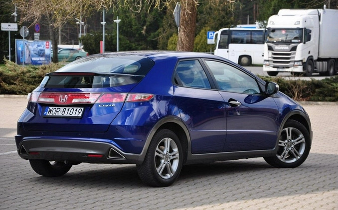 Honda Civic cena 29900 przebieg: 167000, rok produkcji 2011 z Siewierz małe 704